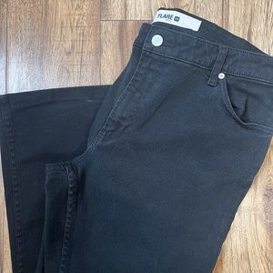 Gap Black Flare Jeans